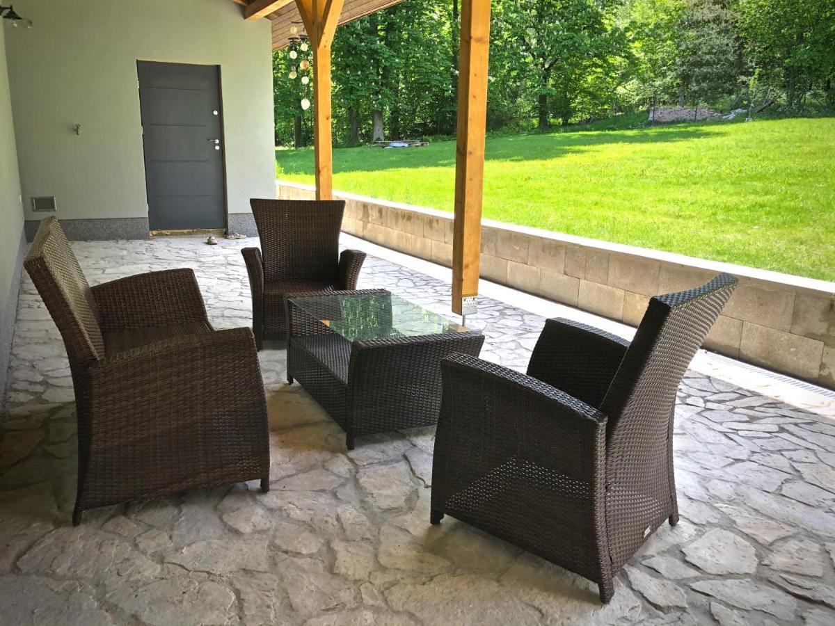Mezonetovy Apartman S Terasou Na Samote V Lese Vlkava Zewnętrze zdjęcie